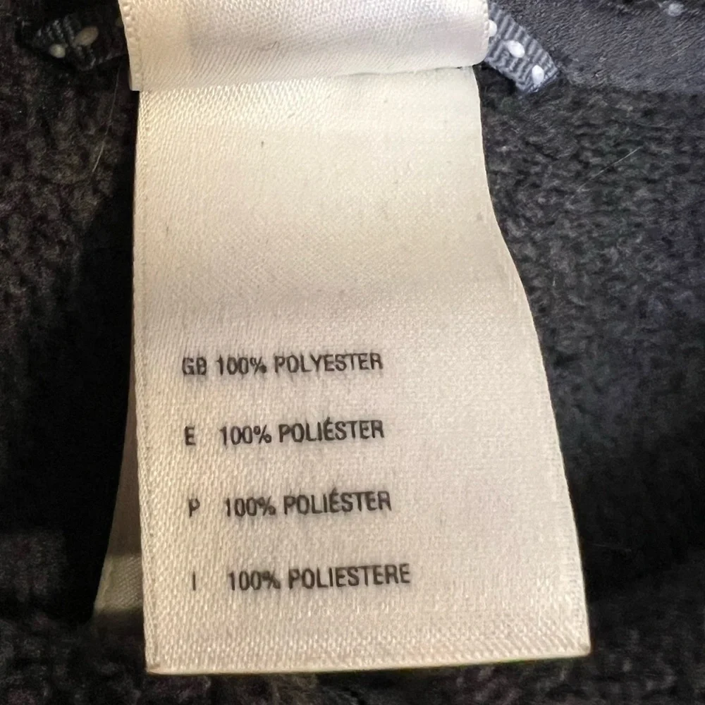 The North‎ Face Men's Gordon Lyons fleece Quarter Zip Dark Gray Size XL
